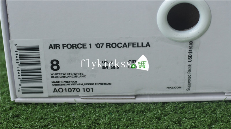 Nike Air Force 1 07 RocAFella White